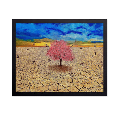 Lone Bloom Desert
