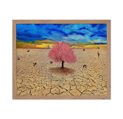 Lone Bloom Desert