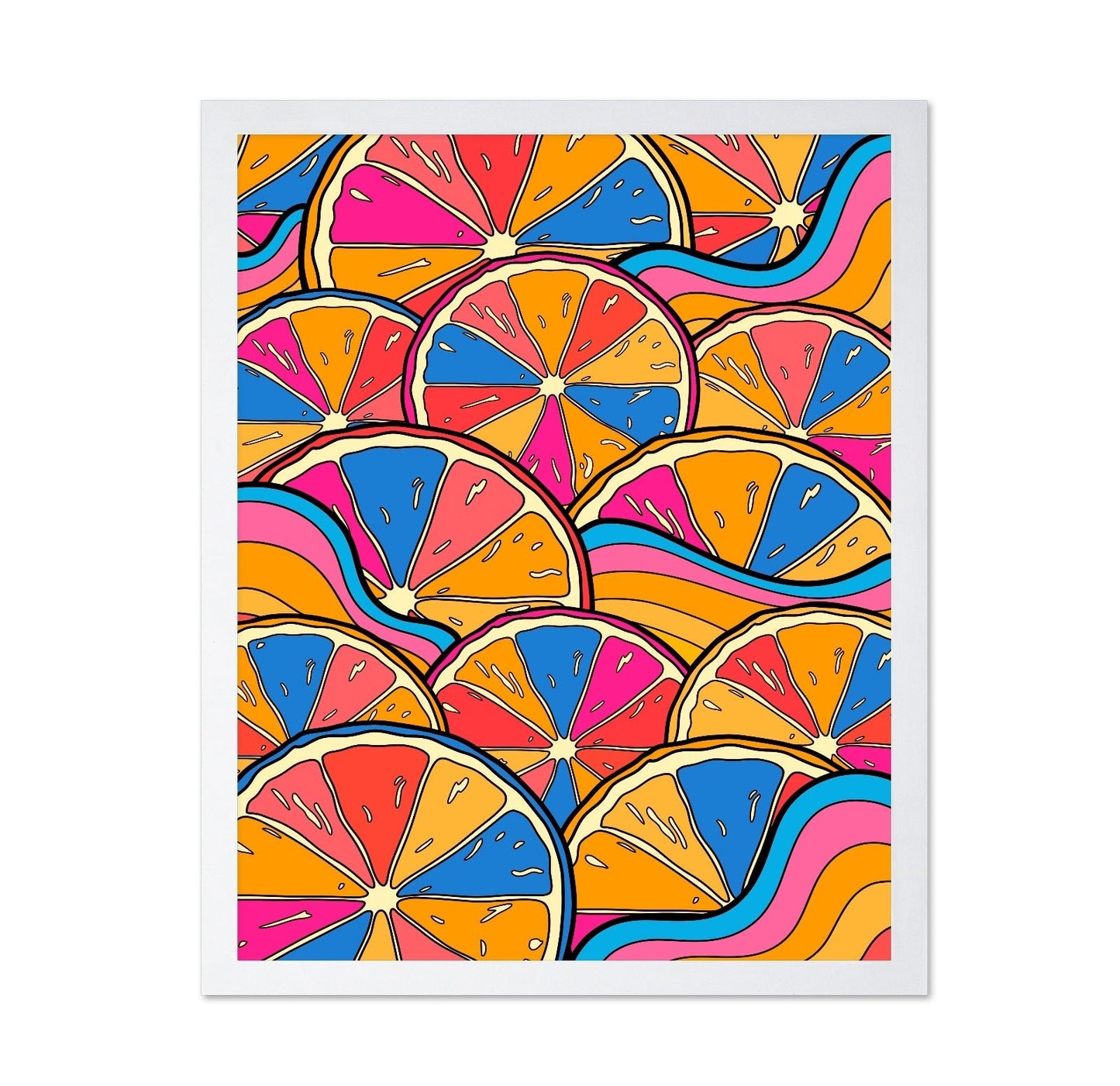Citrus Pop Pattern