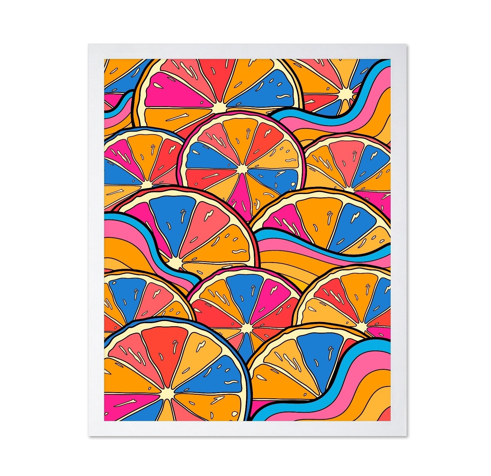 Citrus Pop Pattern