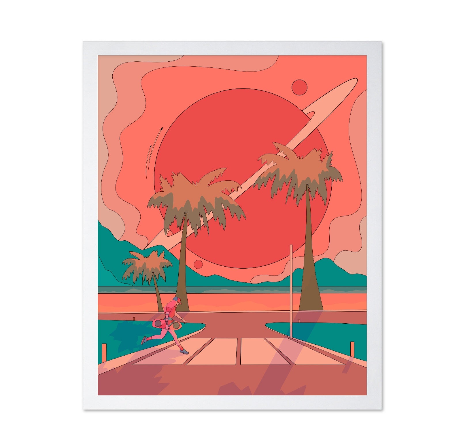 Sunset Skate Run