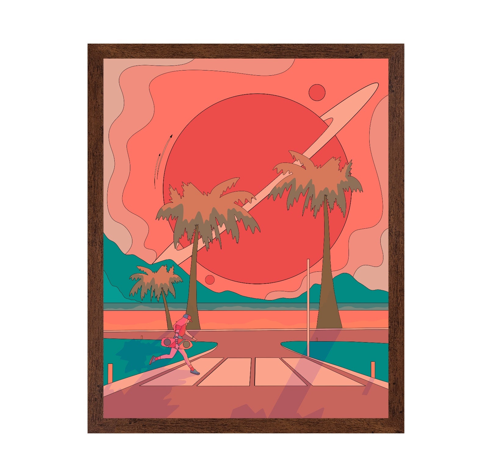 Sunset Skate Run