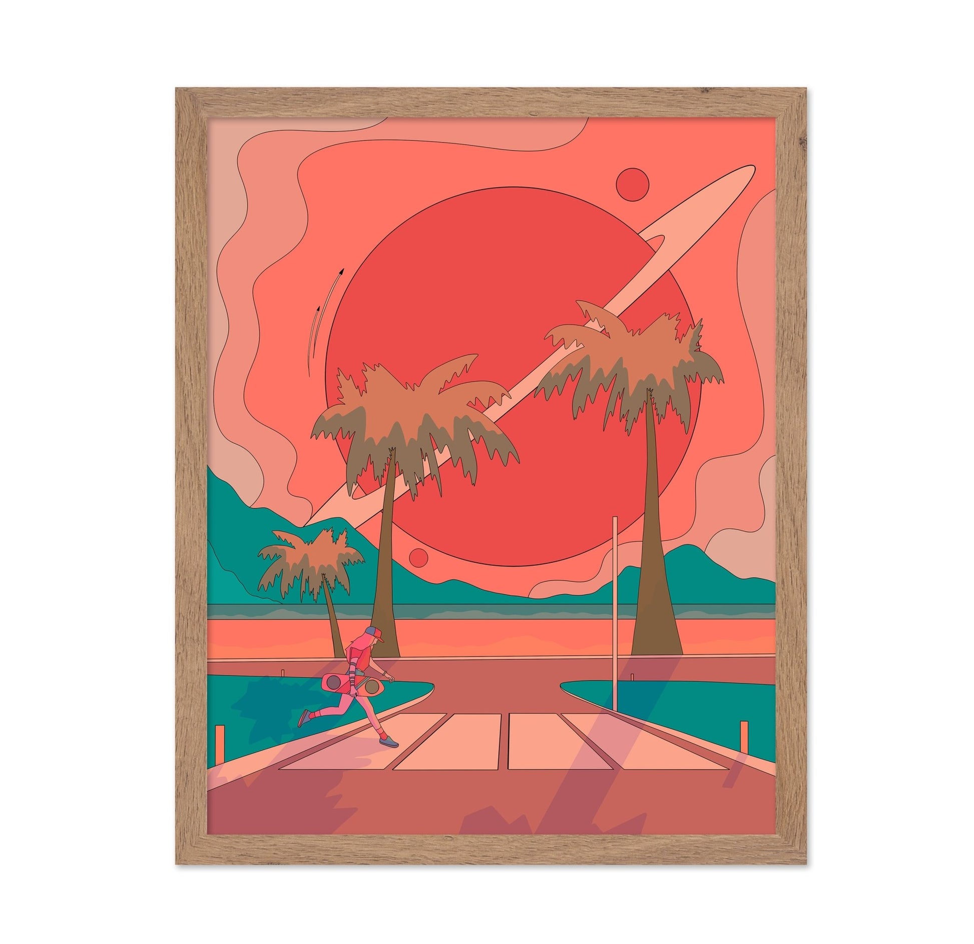 Sunset Skate Run