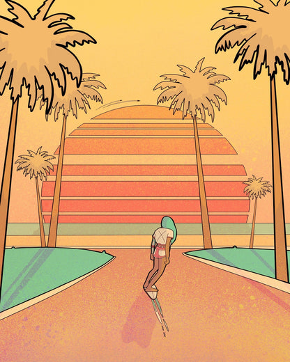 Sunset Skate Escape
