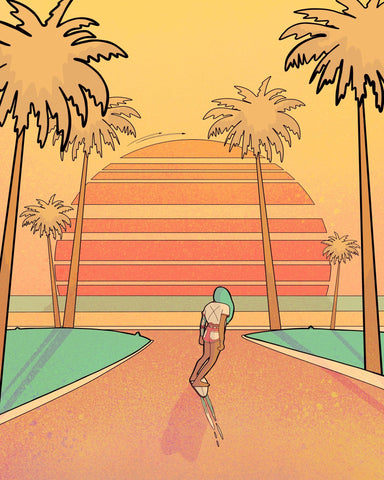 Sunset Skate Escape