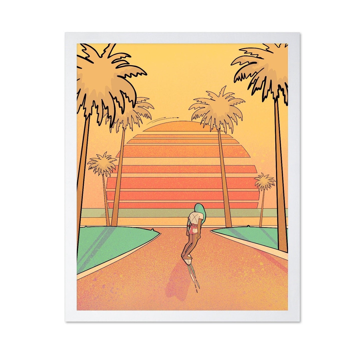 Sunset Skate Escape