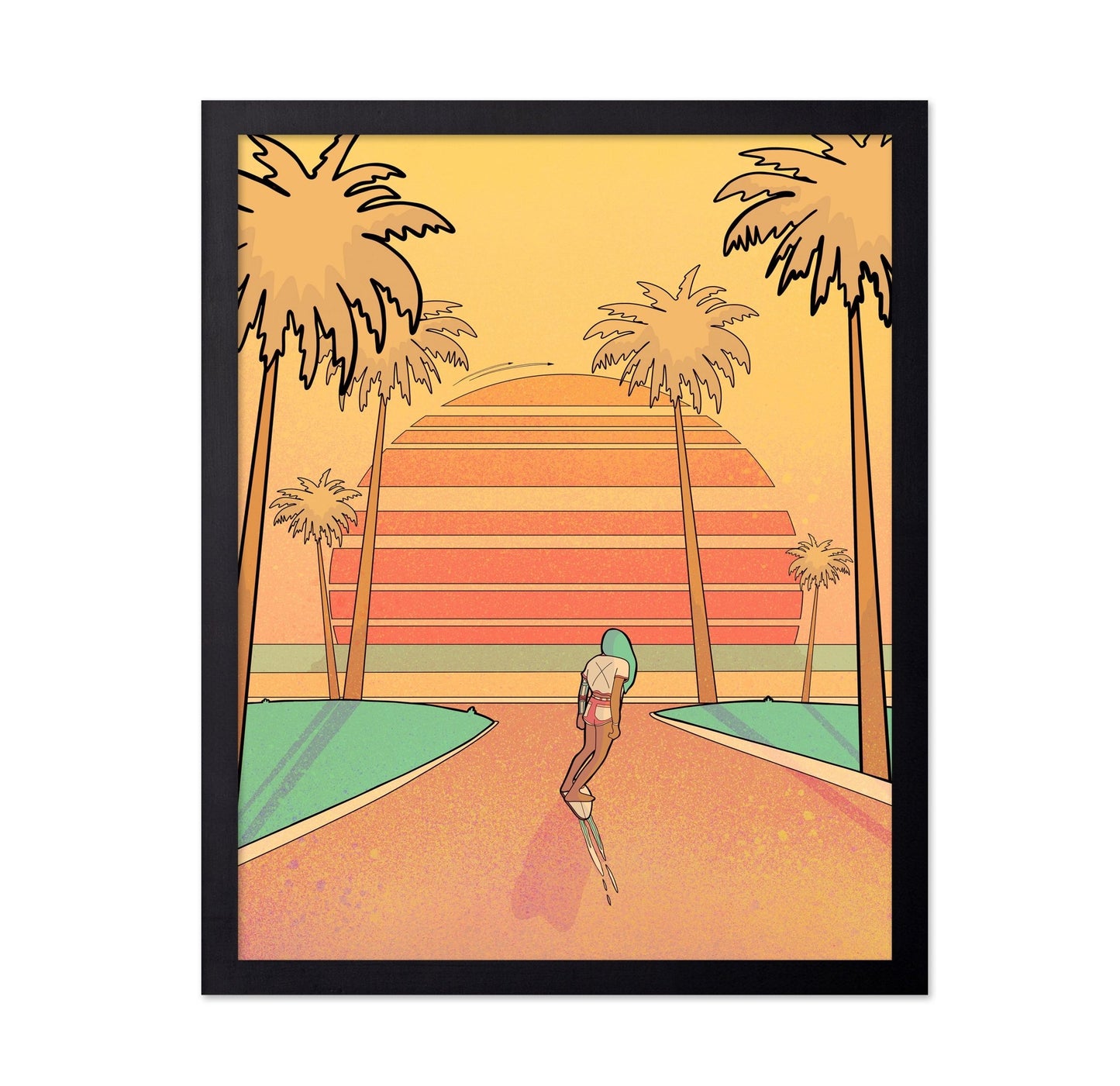 Sunset Skate Escape