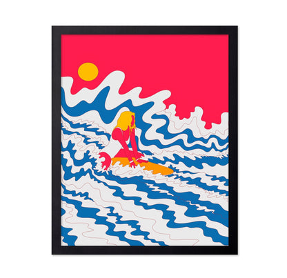 Neon Surf Rider