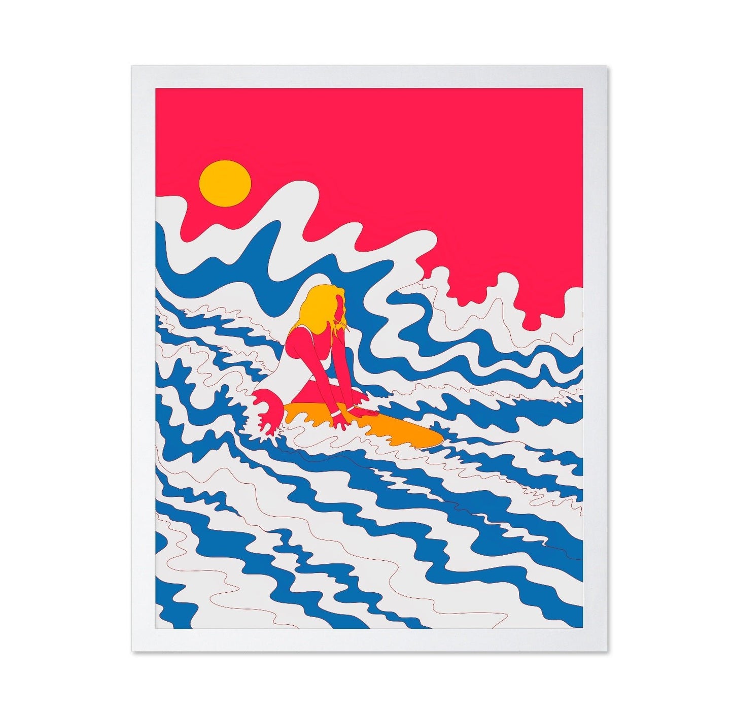 Neon Surf Rider