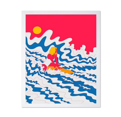 Neon Surf Rider