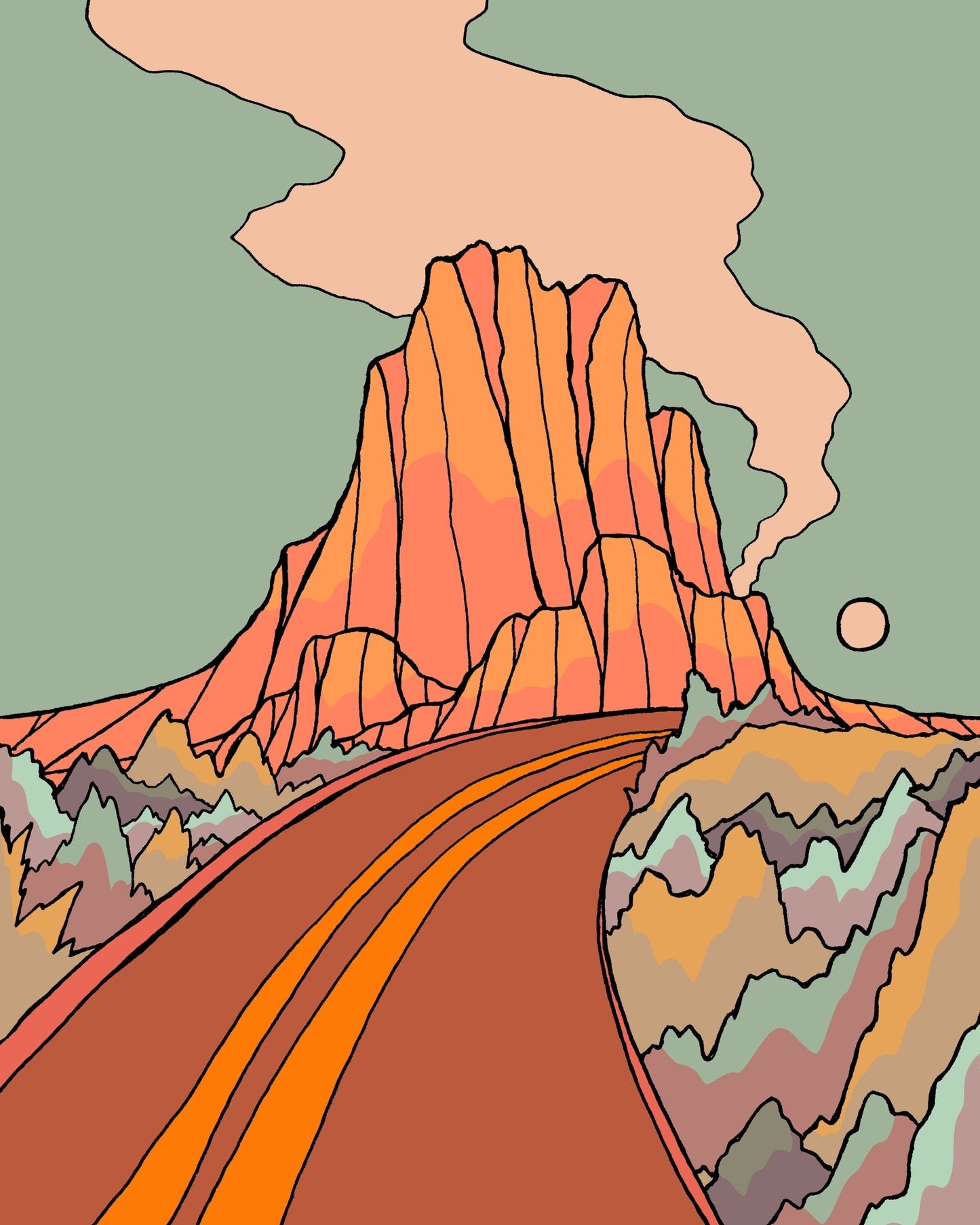 Desert Road Journey