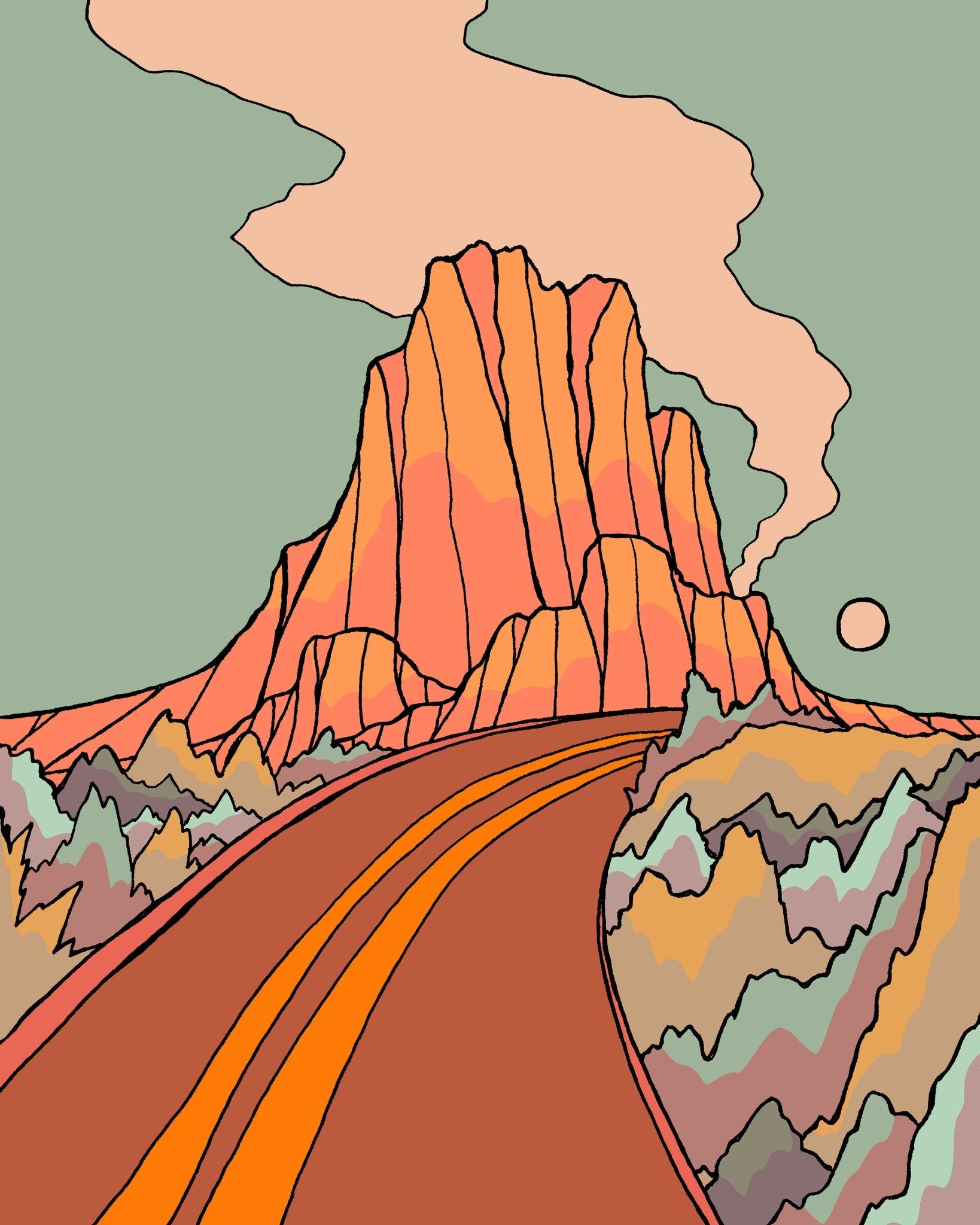 Desert Road Journey