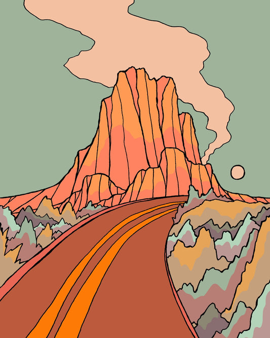 Desert Road Journey