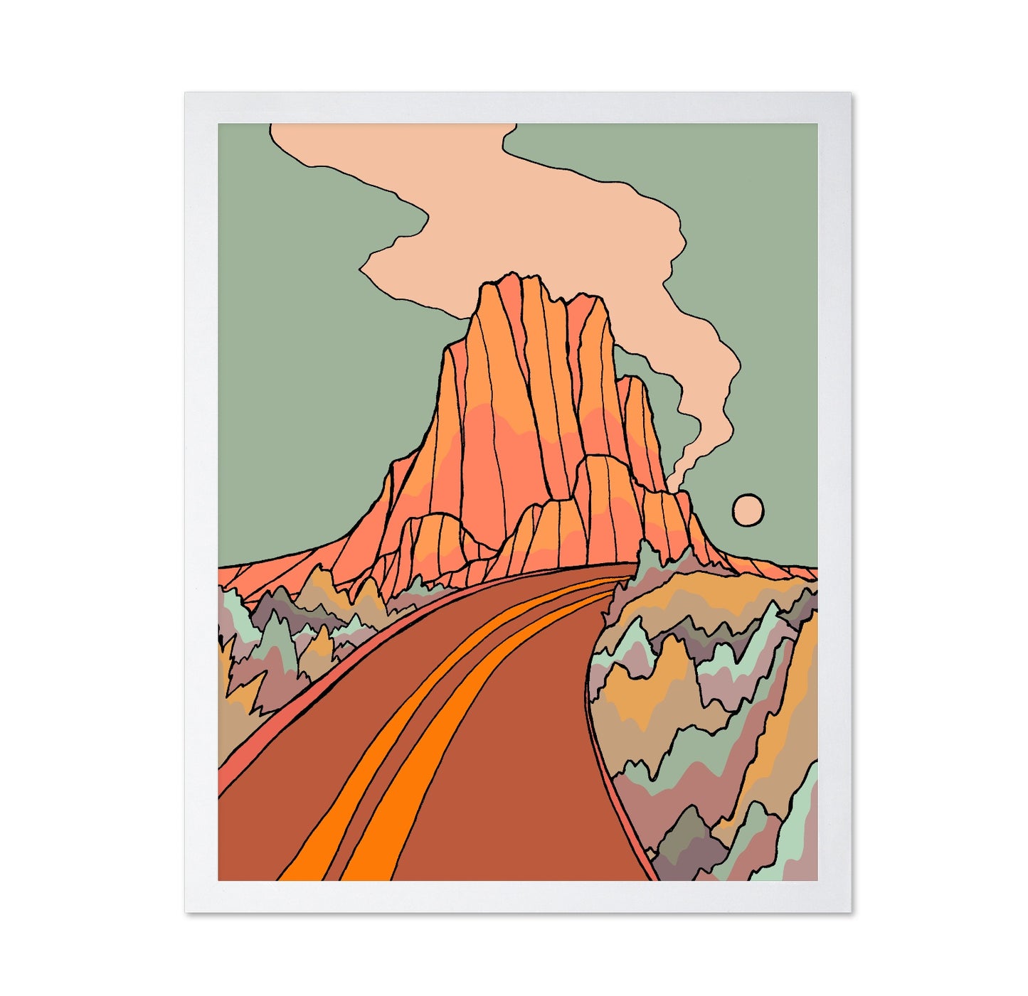 Desert Road Journey