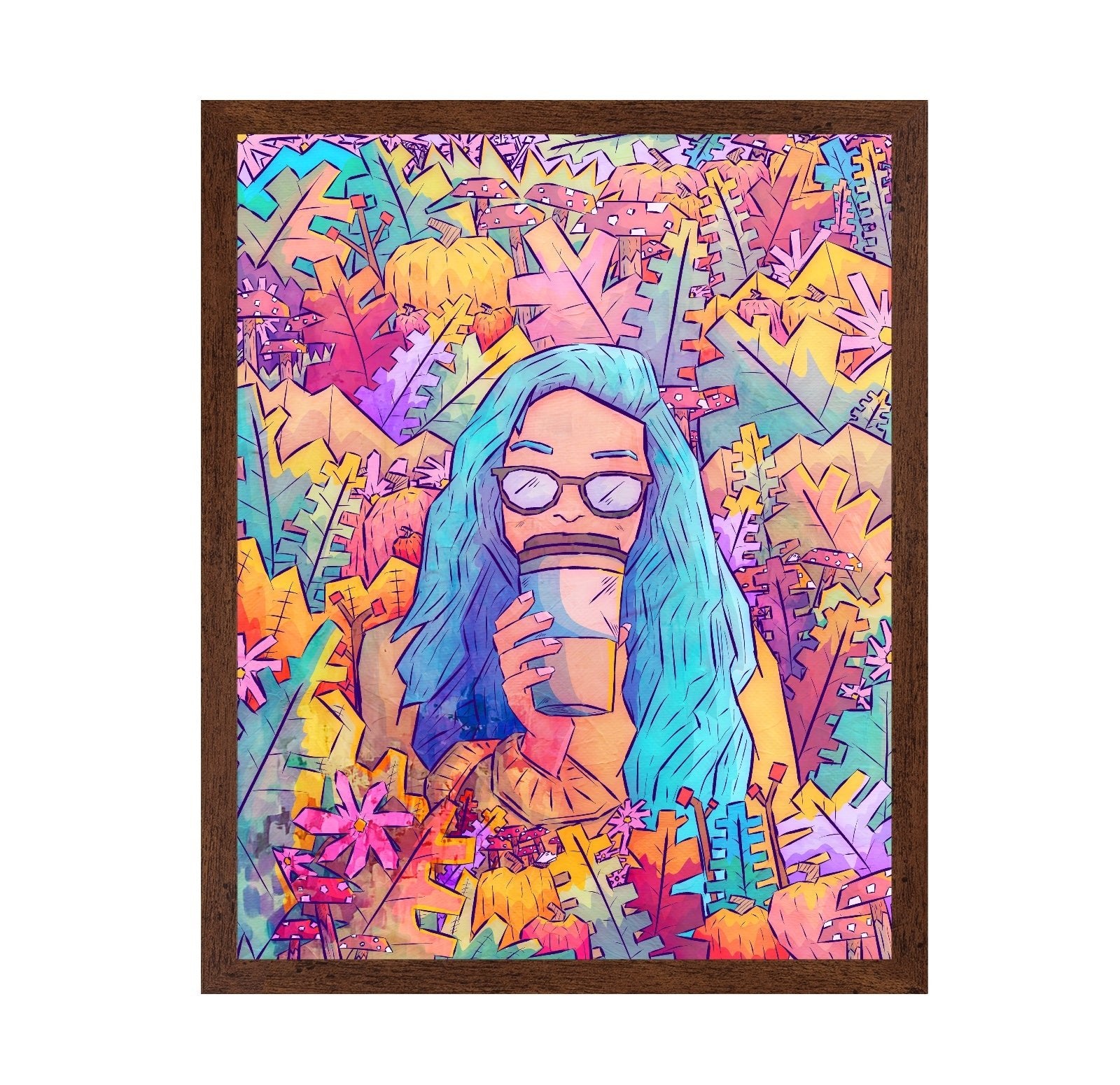 Colorful Jungle Coffee