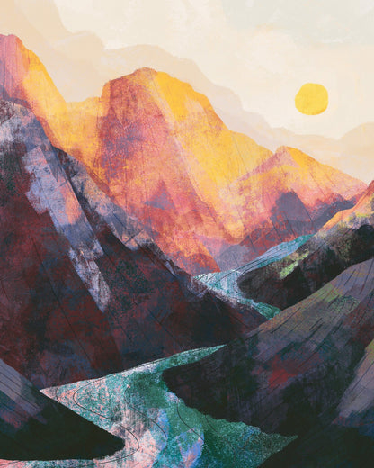 Painted Canyon Sunrise