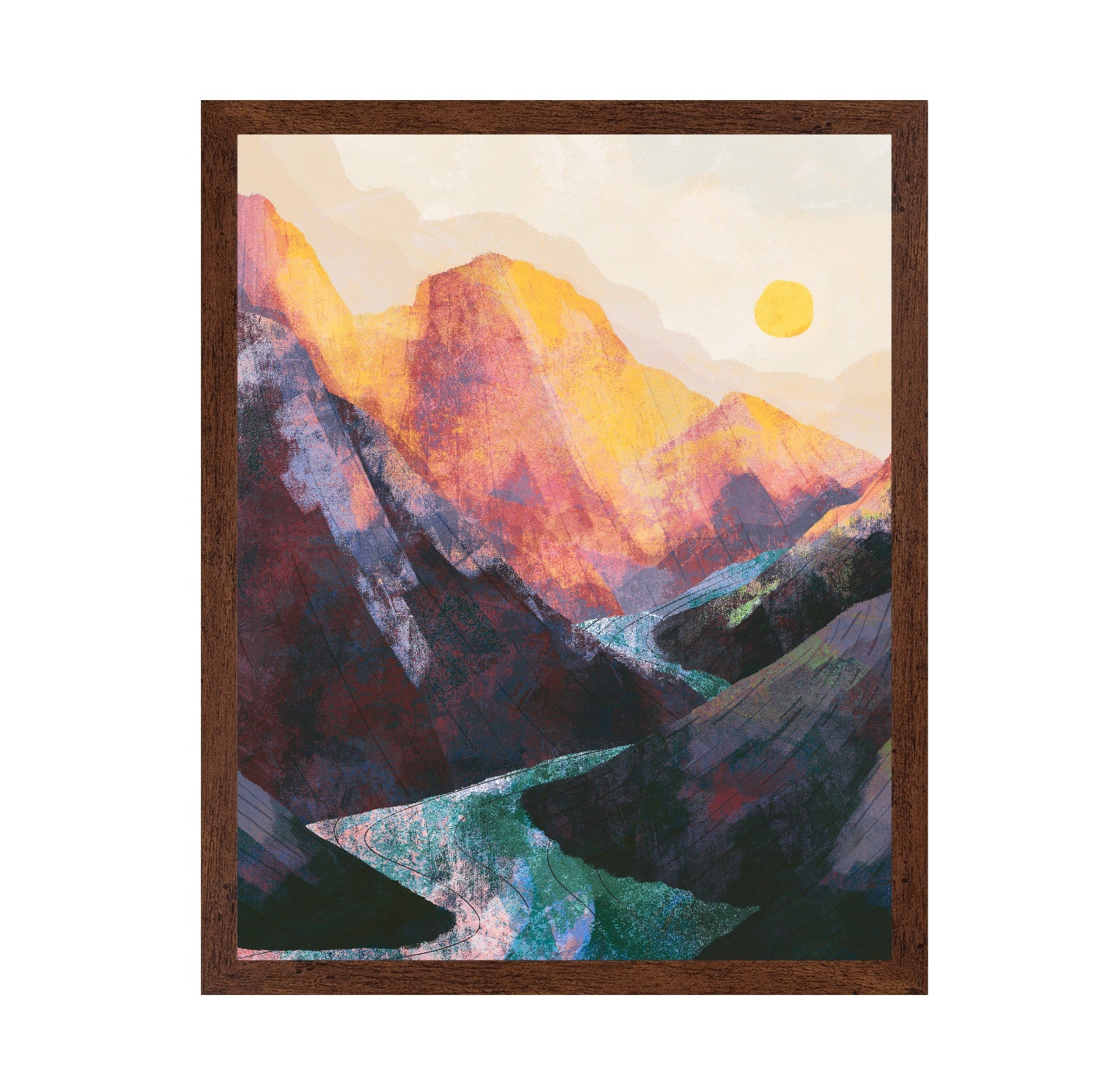Painted Canyon Sunrise