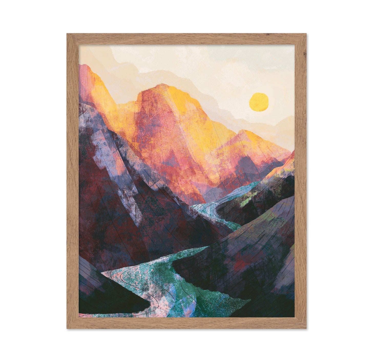 Painted Canyon Sunrise