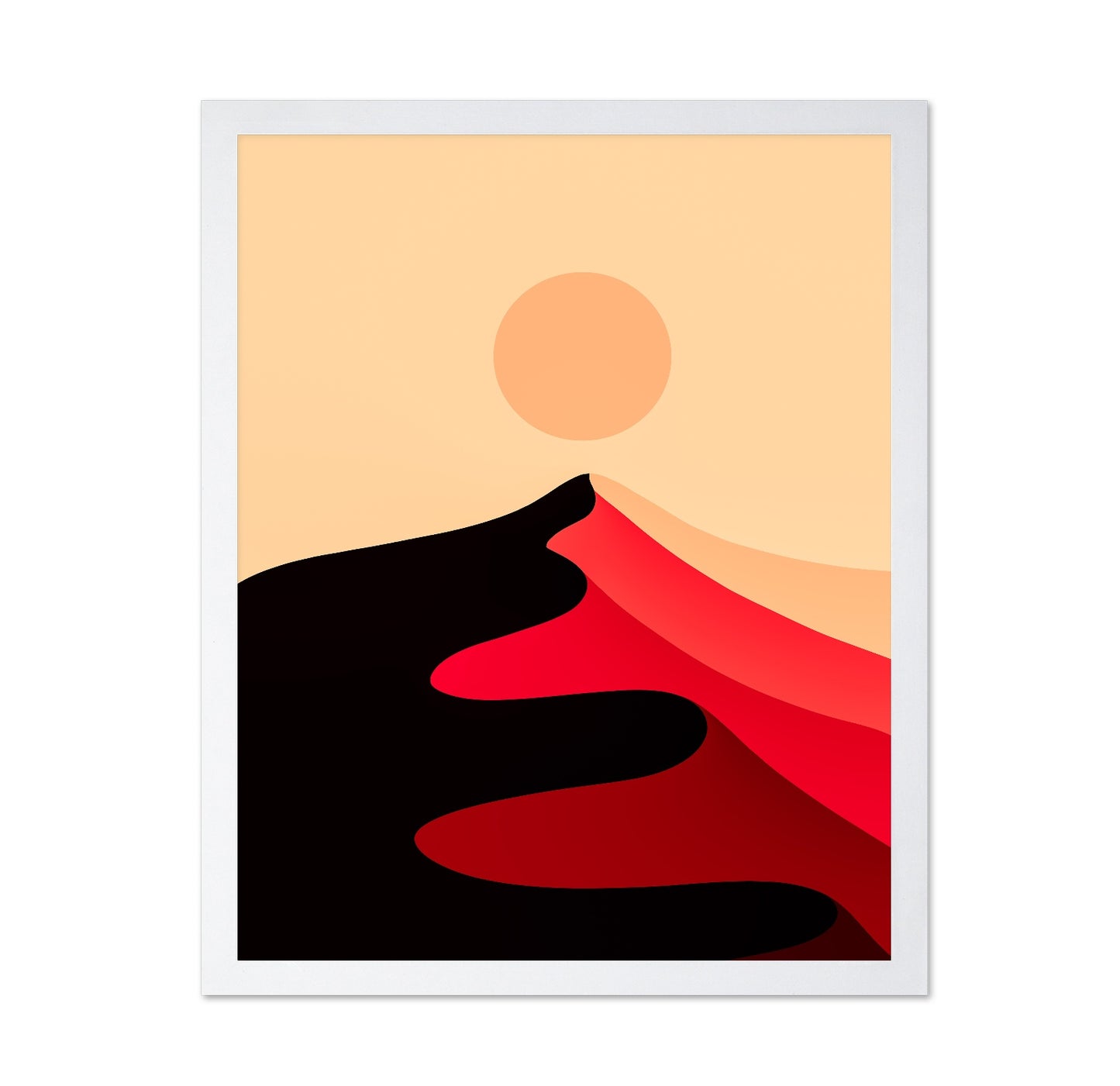Abstract Desert Flow