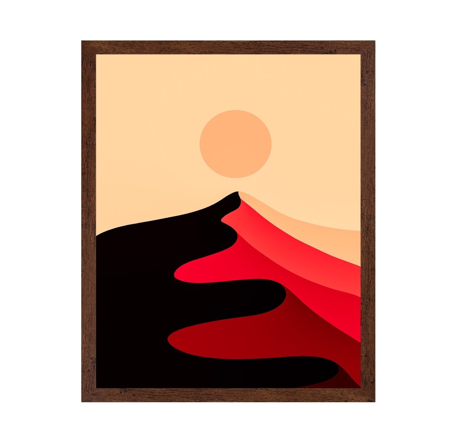 Abstract Desert Flow
