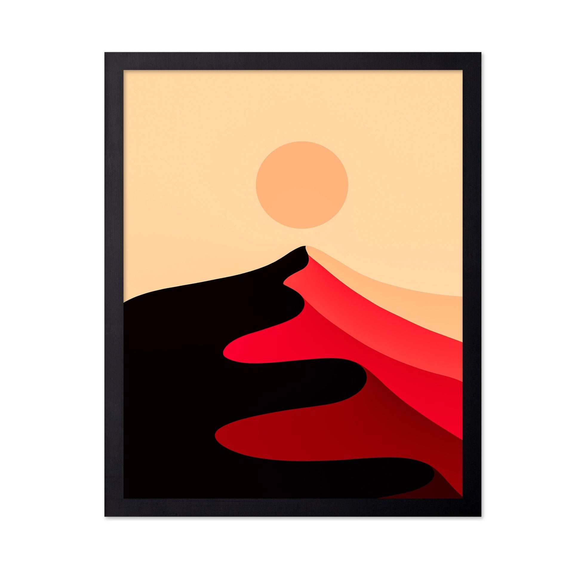 Abstract Desert Flow
