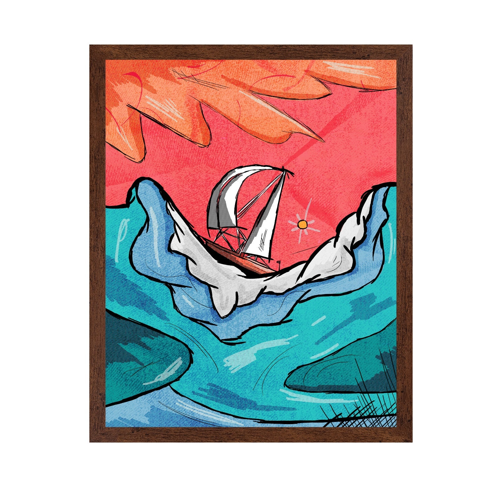 Surreal Ocean Voyage