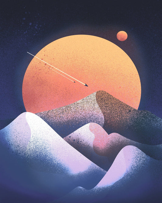Cosmic Desert Horizon