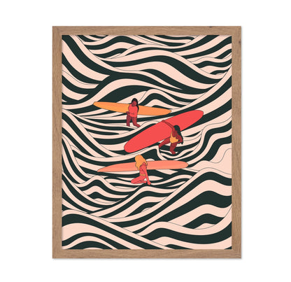 Surf Pattern Waves
