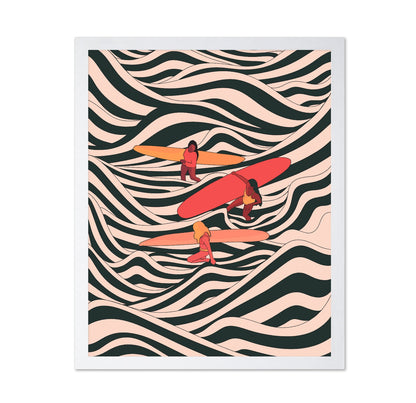 Surf Pattern Waves