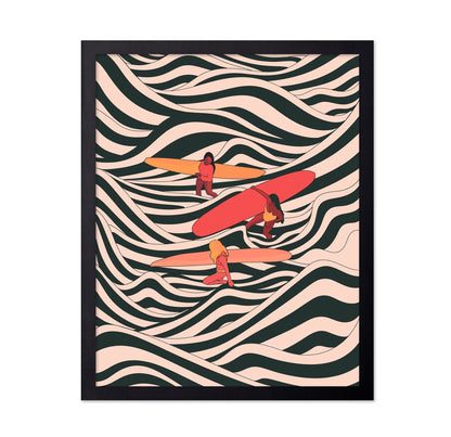 Surf Pattern Waves