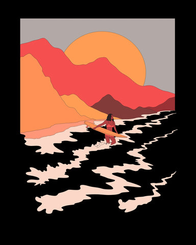 Sunset Surf Escape