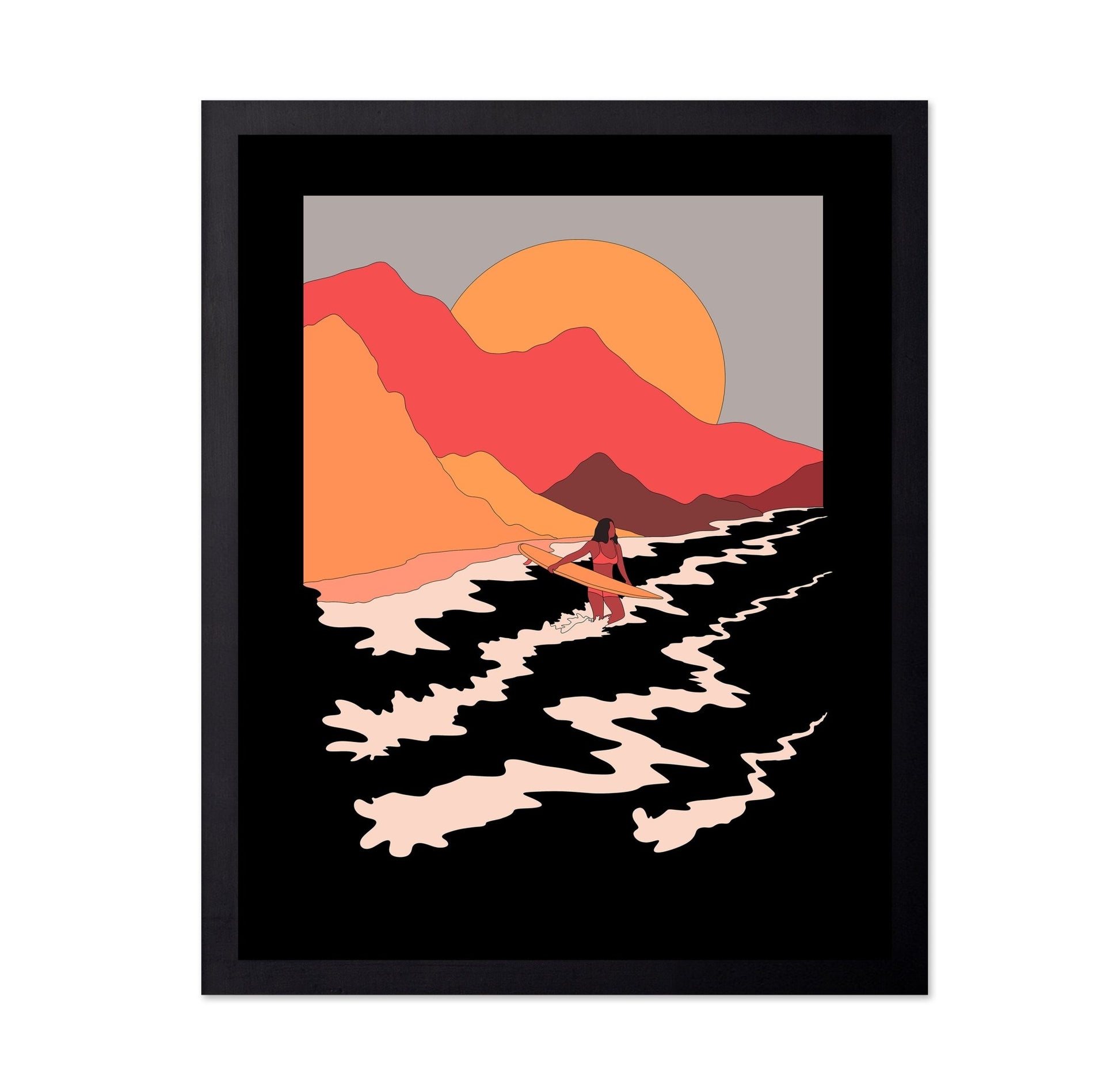 Sunset Surf Escape