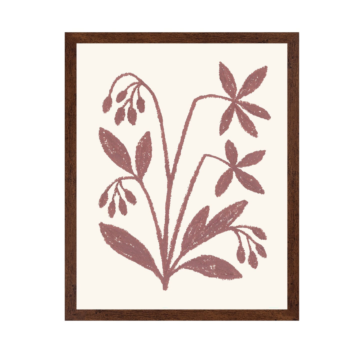 Rustic Floral Sketch No3