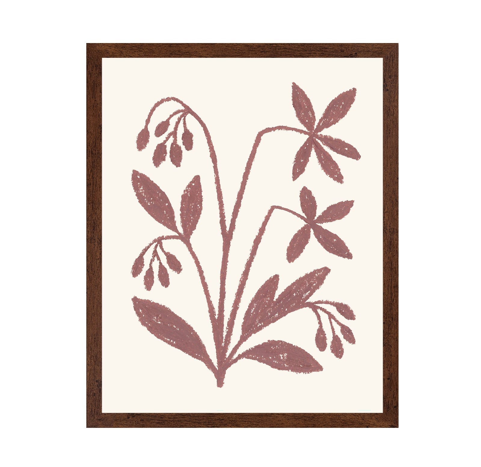 Rustic Floral Sketch No3