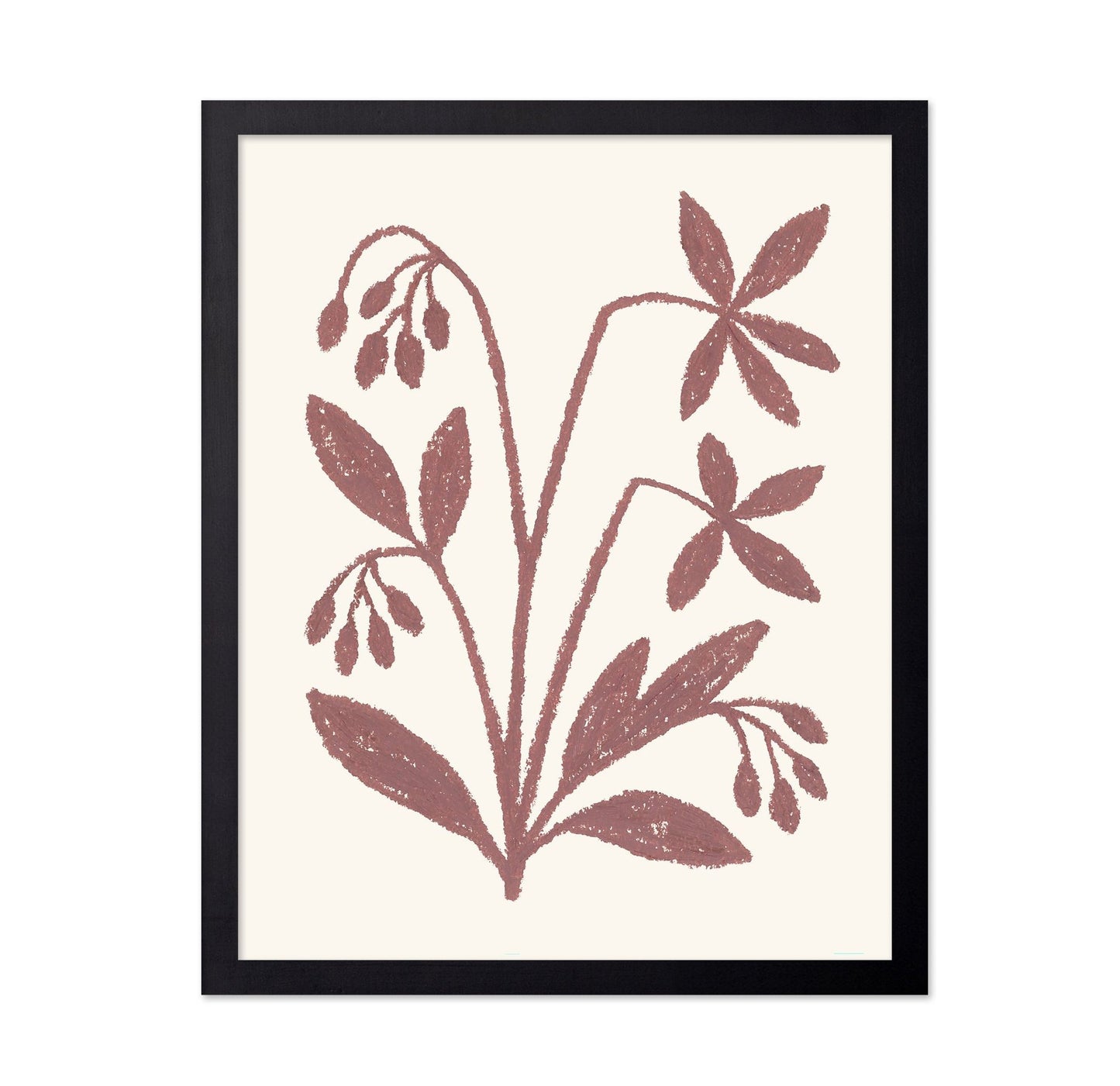 Rustic Floral Sketch No3