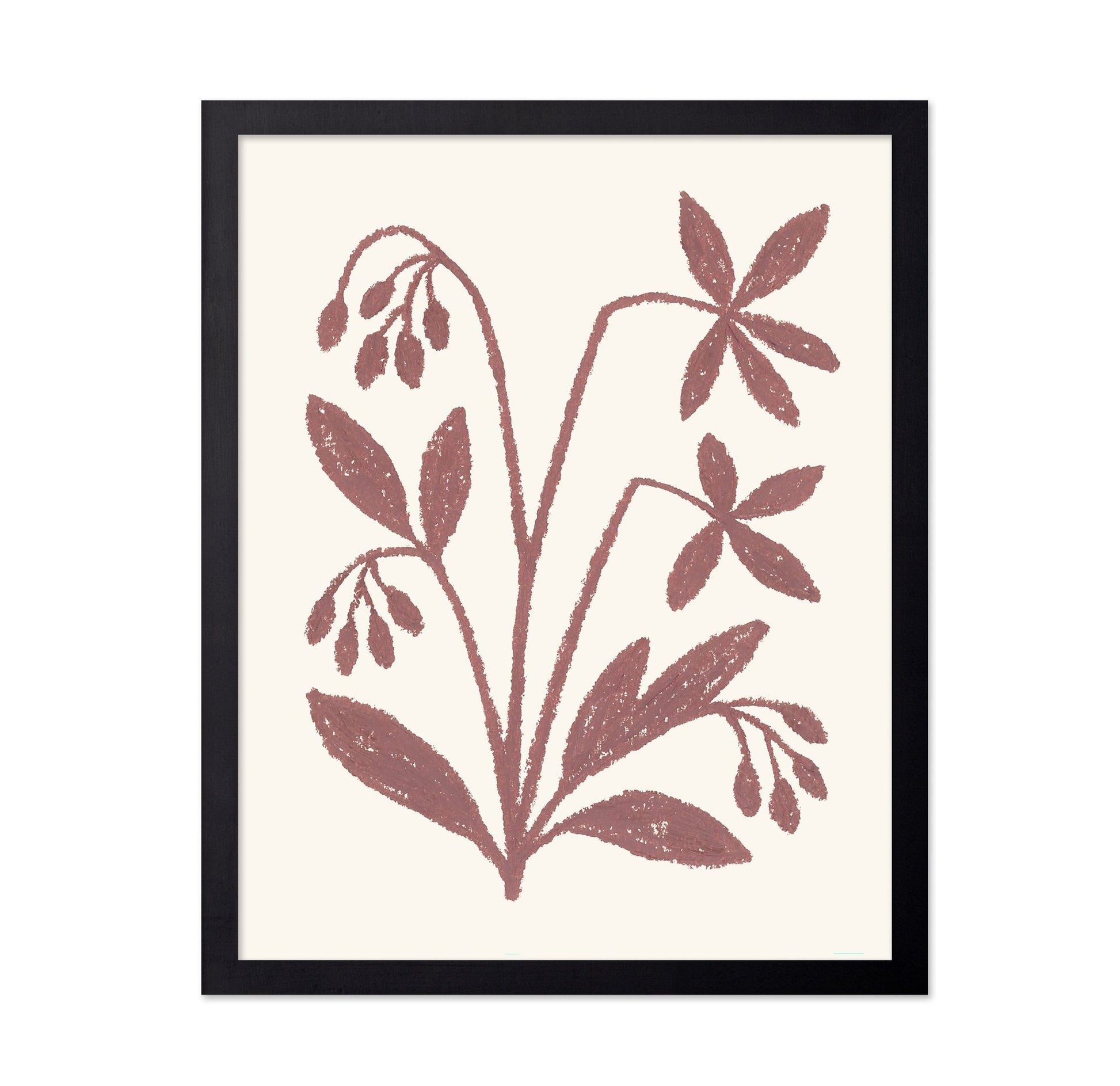 Rustic Floral Sketch No3