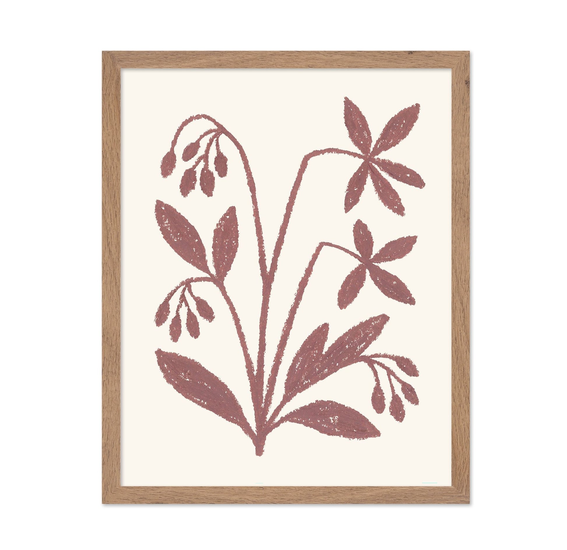 Rustic Floral Sketch No3