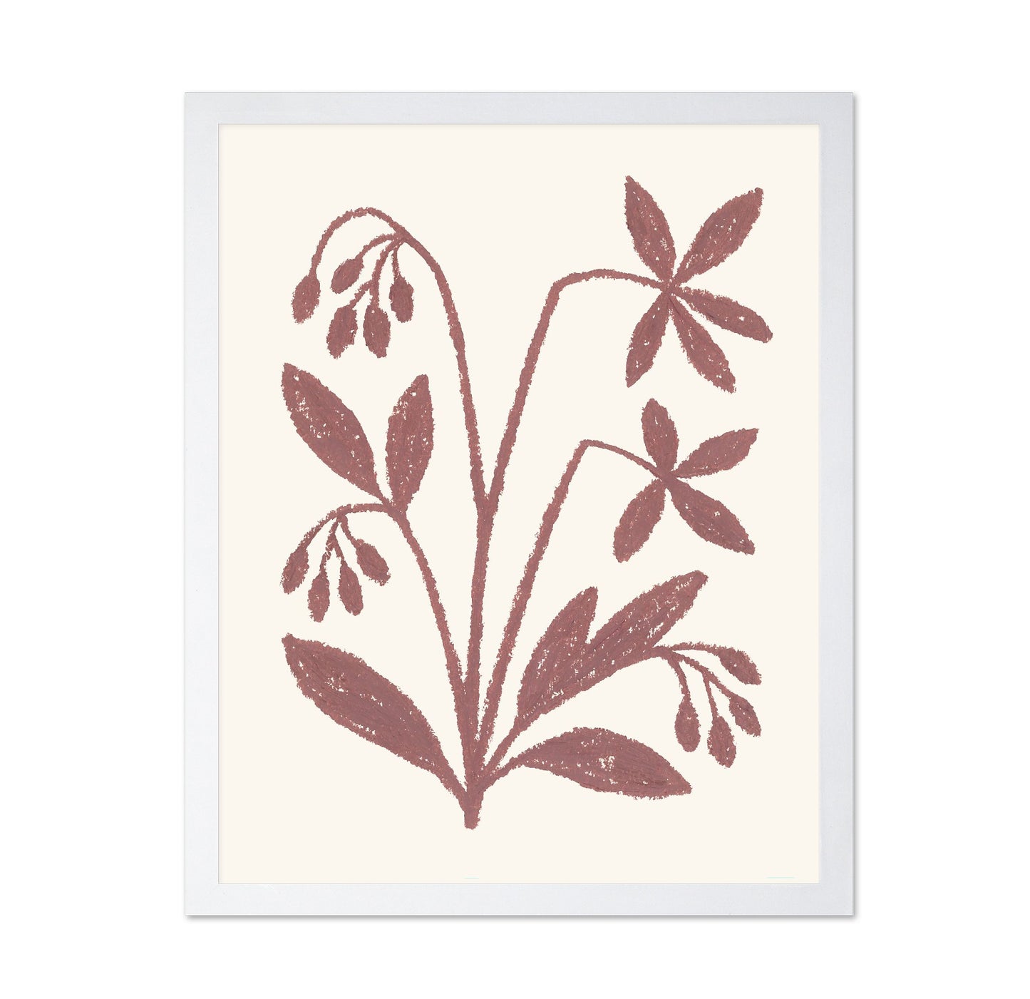 Rustic Floral Sketch No3