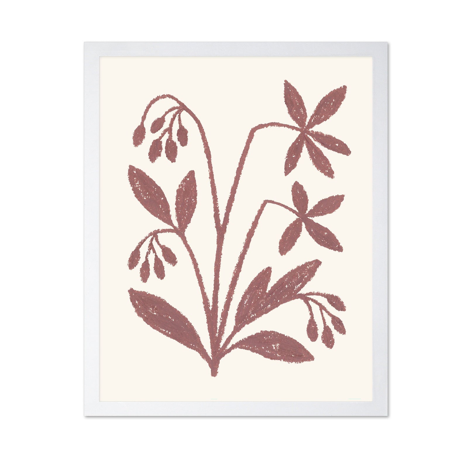 Rustic Floral Sketch No3