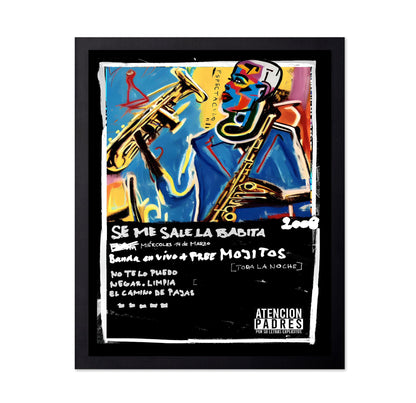 Jazz Sax Pop Poster