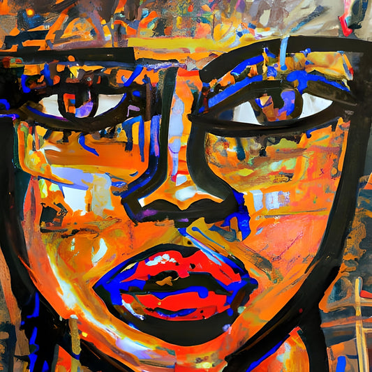 Neon Portrait Glasses