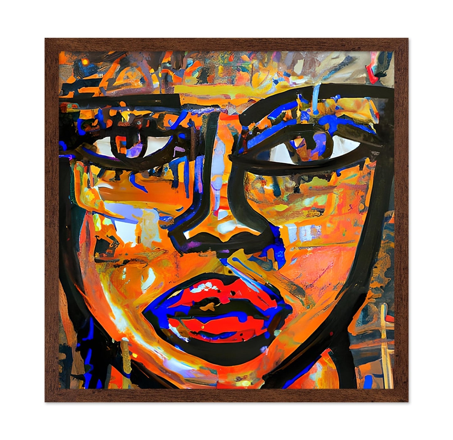 Neon Portrait Glasses