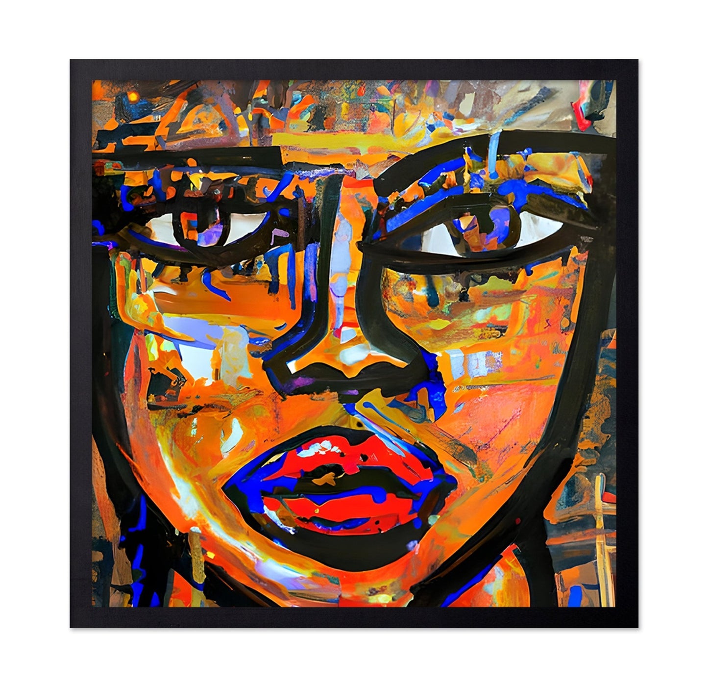 Neon Portrait Glasses