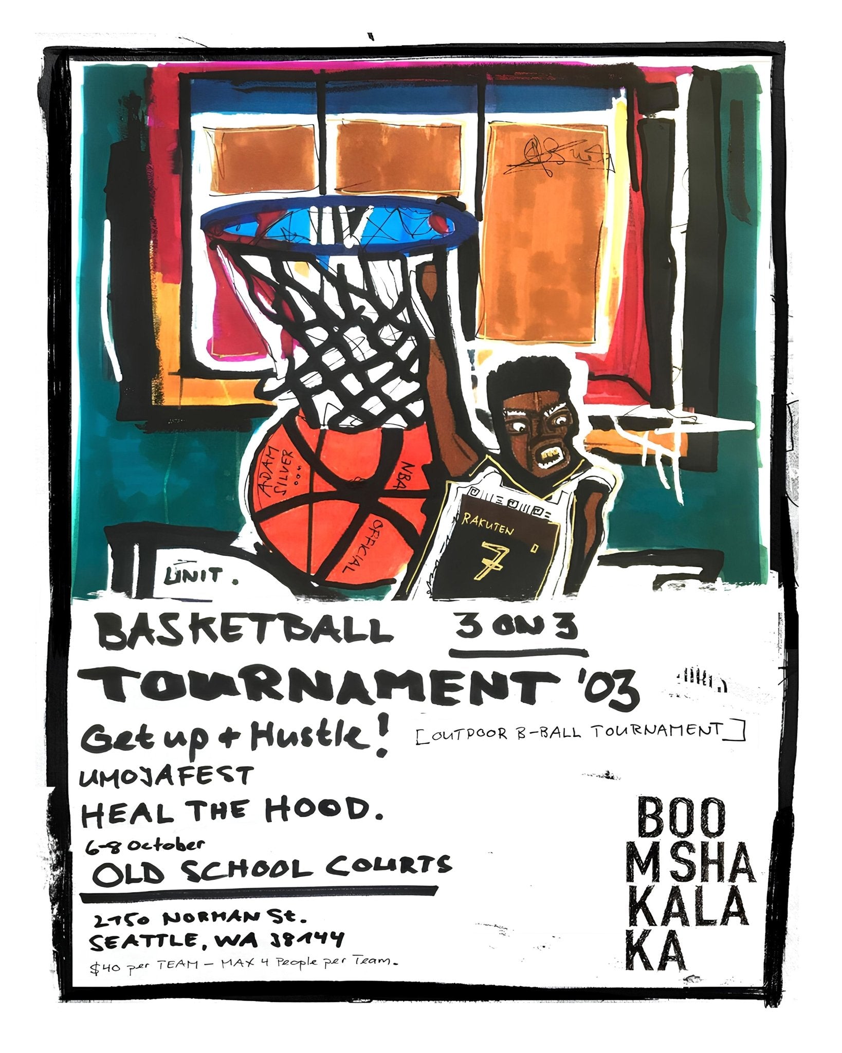 Street Dunk Poster