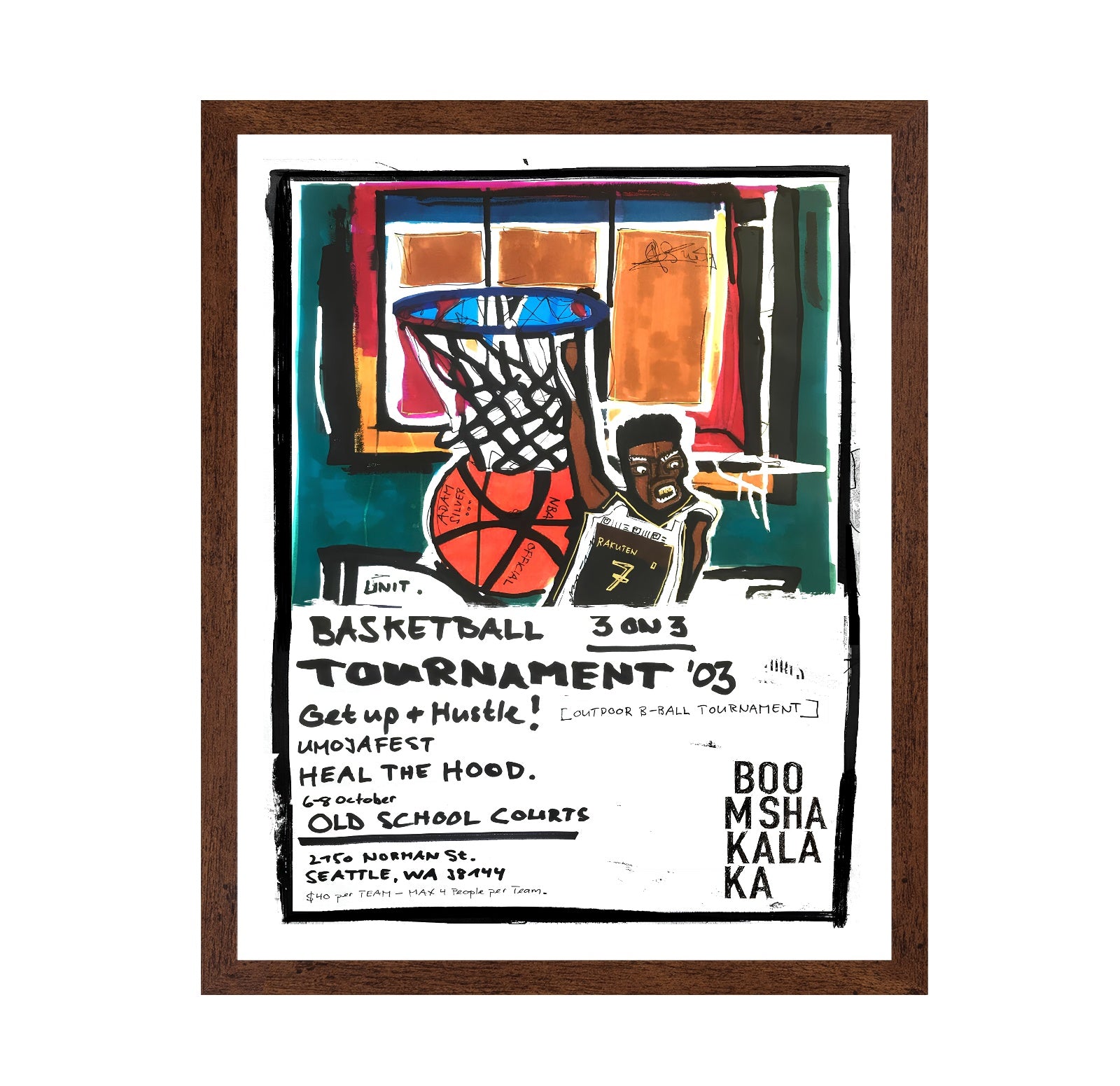 Street Dunk Poster