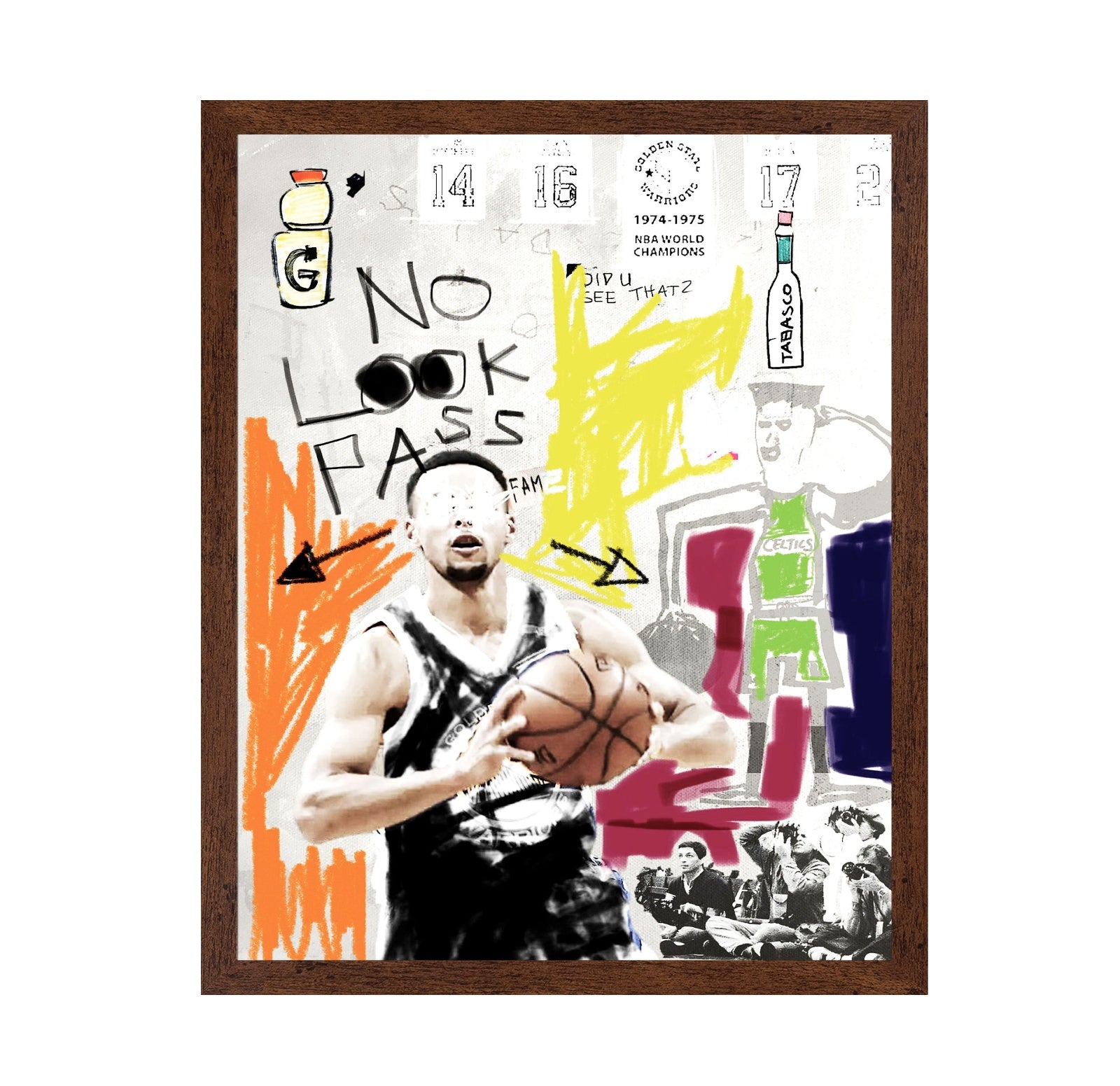 No Look Pass Art