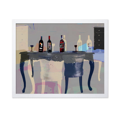 Wine Table Still Life