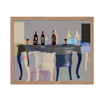 Wine Table Still Life