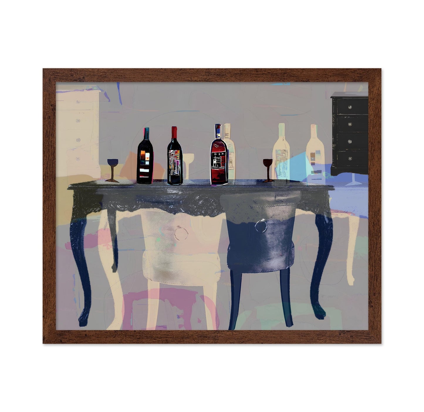 Wine Table Still Life