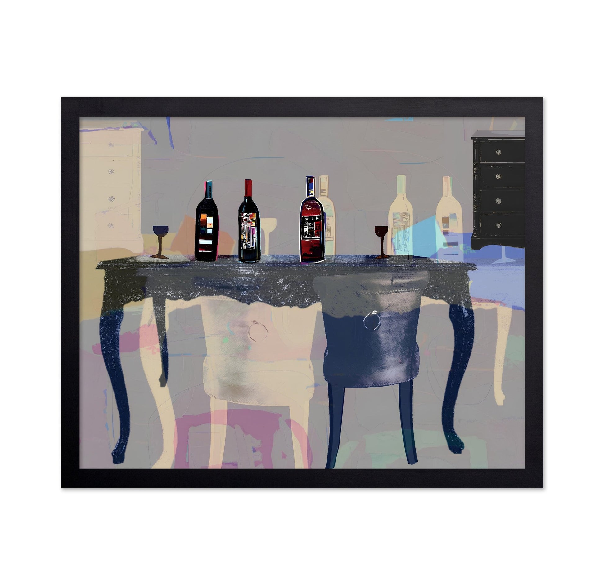 Wine Table Still Life